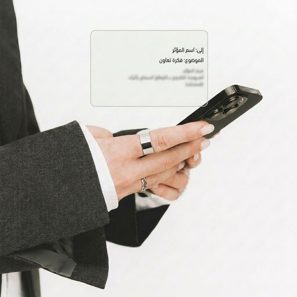 حقيبة المؤثرين: فن بناء الشراكات الاستراتيجية